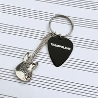 Image 1 of TRAMPOLENE plectrum & guitar keyring