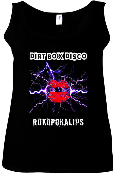 Image of Dirt Box Disco - ROKAPOKALIPS - Ladies Vest (S,M,L,XL,2XL)