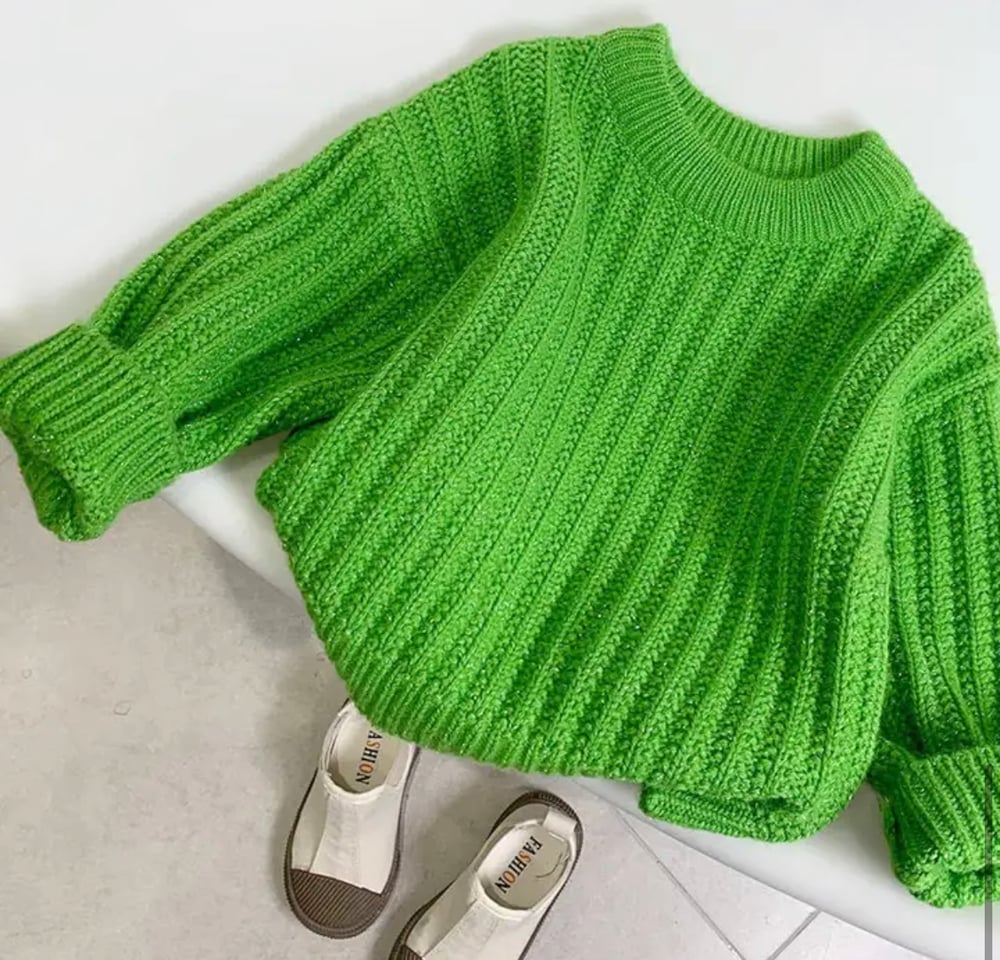 Image of Neon Green Sweater