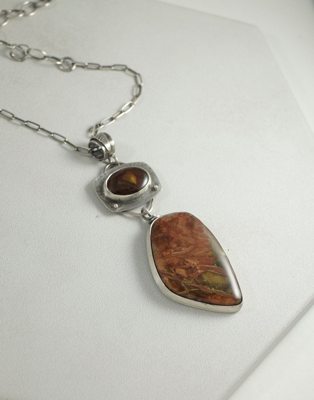 Image of Morrisonite Jasper & Fire Agate