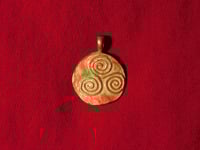 Image of Silver Triple Spiral Pendant