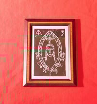 Image of Hecate - Queen of Elphame - Linocut Art Print
