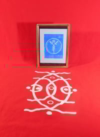 Image of Seal Against Enemies - Linocut Print