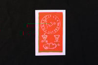Image of Three Seals of Lucifer - Grimorium Verum - Linocut Art Print