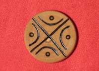 Image of Wooden Breaching Sign (Pyrographic)