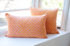 Custom Decorative Pillow: Gold Booti Print
