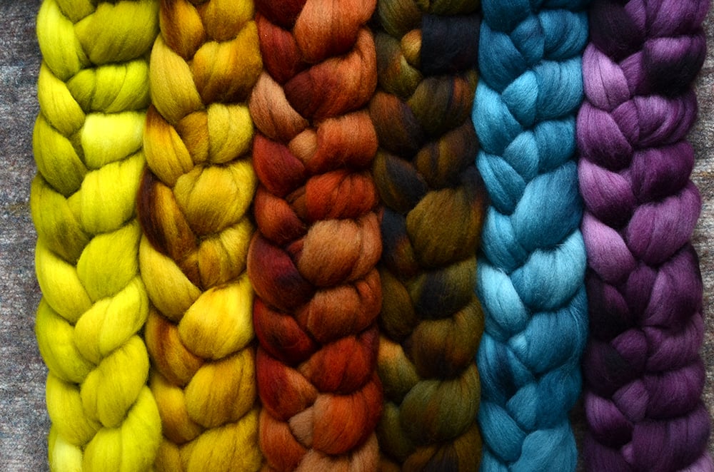 Image of “Pit-a-Pat” July Fiber Club Coordinate Pack- PRE-ORDER - 6 oz.