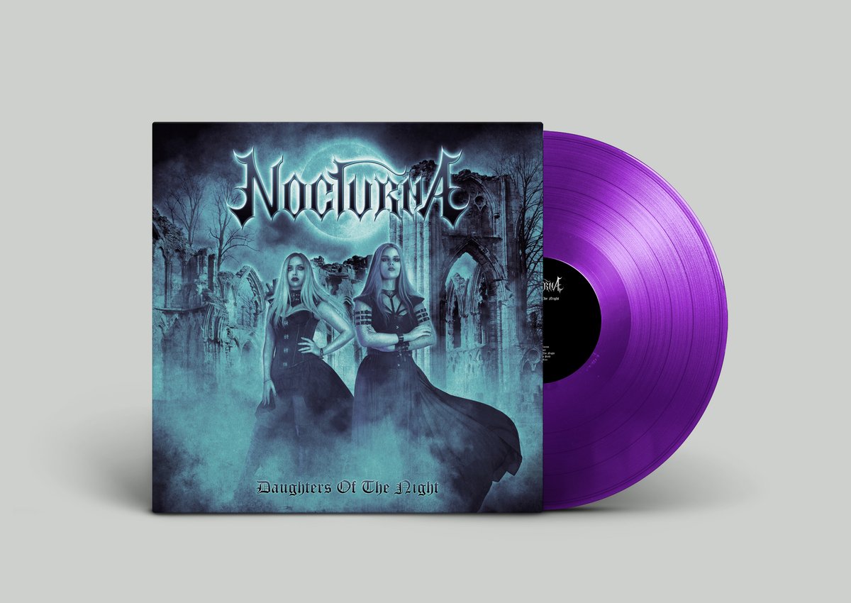 Image of NOCTURNA "Daughters" LIMITED trans purple vinyl
