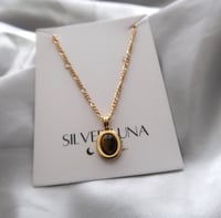 Image 3 of 虎眼石项链 tiger's eye neckalce