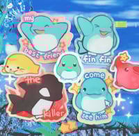 Image 2 of finfin stickers