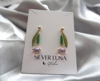 Image 2 of 森系耳饰 plant EARRINGS