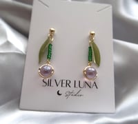 Image 3 of 森系耳饰 plant EARRINGS