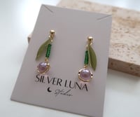 Image 4 of 森系耳饰 plant EARRINGS