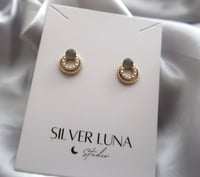 Image 3 of 优雅耳钉 elegant ear studs