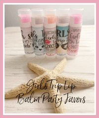 Image 1 of Girls Trip Lip Balm Organic Party Favors