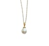 Shell Pearl Drop Necklace