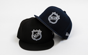 MLCS co. "NHL Crest" New Era Snapback (Black and Navy) 
