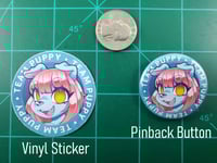Image 3 of Team Puppy - 2" Vinyl Sticker