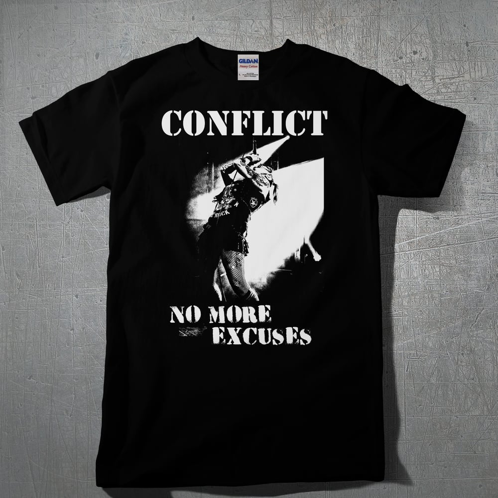 Image of Conflict - No More Excuses T-shirt