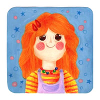 Image 2 of Ginger girl print