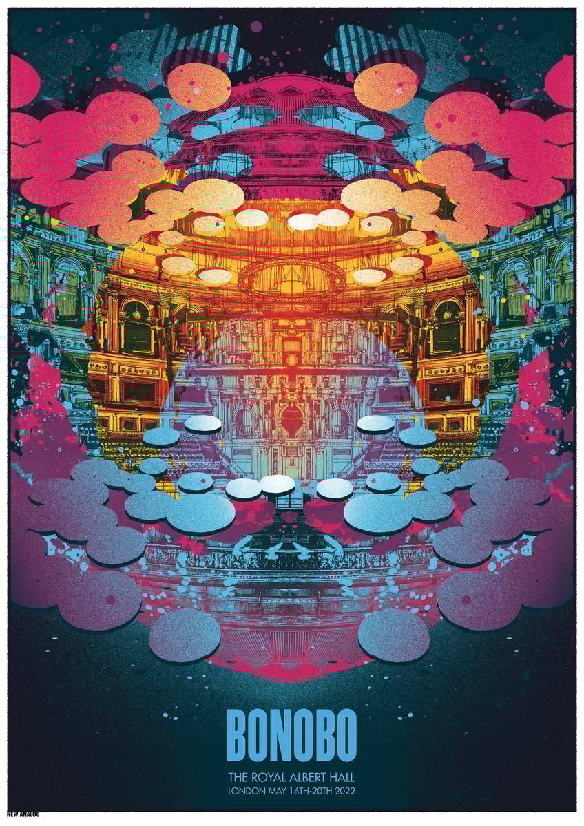 Bonobo Royal Albert Hall / New Analog Posters