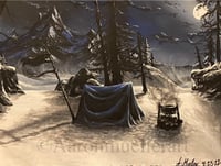 Quiet Winter Camp(print)
