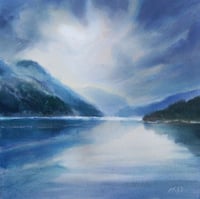 Image 1 of Quiet, Calm, Blue, Grey