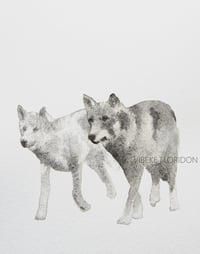 Image 2 of WOLF I - Original