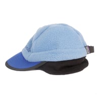 Image 2 of Vintage 90s Patagonia Synchilla Duckbill Hat - Light Blue
