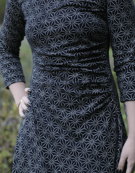 Image of Confident Dress in Stella Print