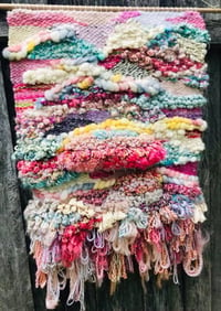 Image 2 of Large Pastel Delight Weaving 