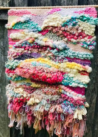 Image 3 of Large Pastel Delight Weaving 