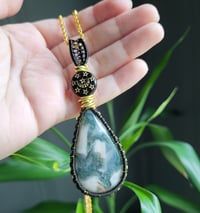 Image 1 of Celestial Tree Agate Pendant