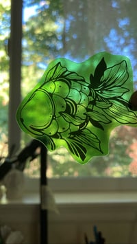 Image 1 of Stained Glass Stickers  - Dick Koi