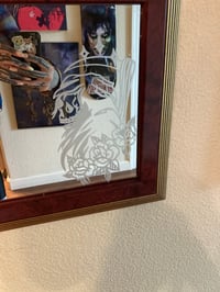 Image 1 of Reaper Etched Mirror