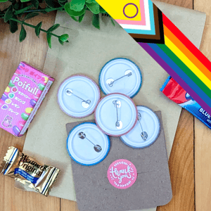 Pack Surprise LGBTQIA+ de Badges avec des Défauts