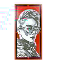 Image 4 of "Perplexed by Dreams" Original Painting - V3