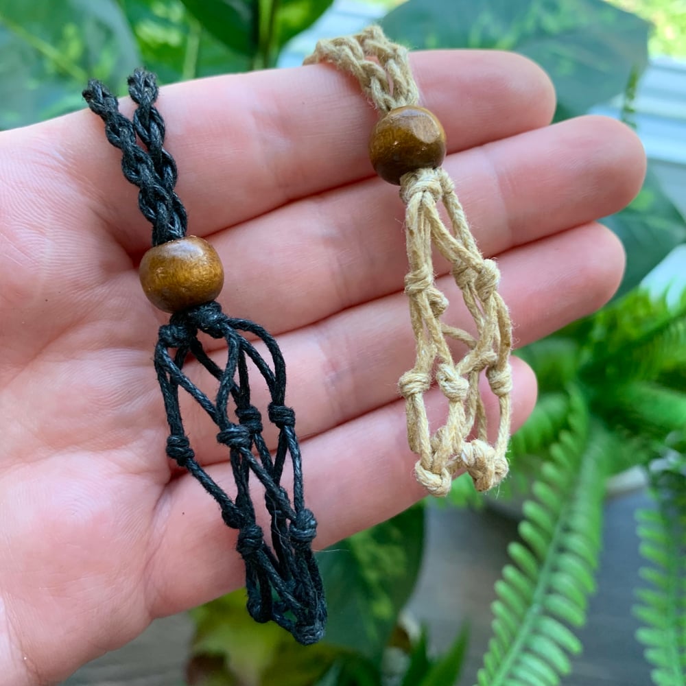 Macrame Pouch Necklace