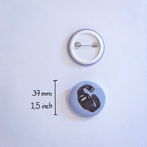 Badge Montre Calculatrice Enby 