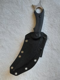 Image 5 of Tactical Karambit 440C Stainless Steel K10 Plastic Sheath G10 Handle