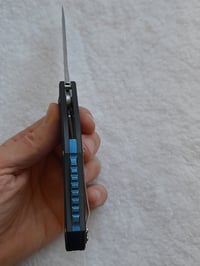 Image 4 of Folding Knife D2 Steel G10 Handle with Pocket Clip