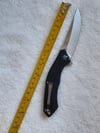 Folding Knife D2 Steel G10 Handle with Pocket Clip