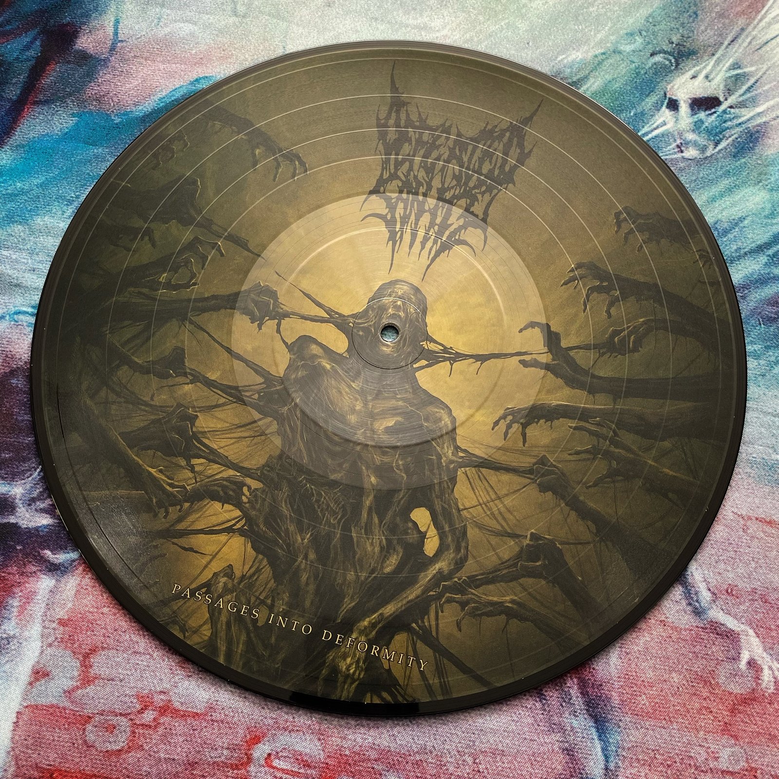 Defeated Sanity "Passages Into Deformity" Picture Disc LP | Brilliant ...