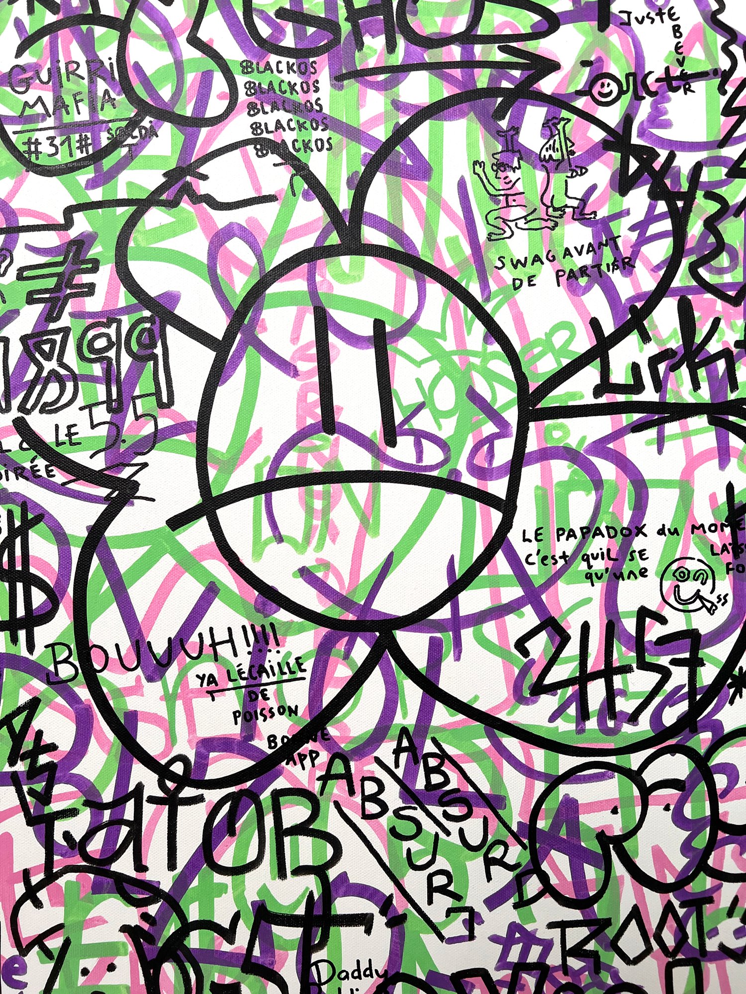 Image of Stuck Skate Slab – Markings on the Wall #3, 2023