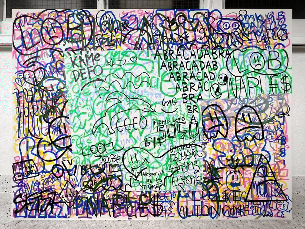 Image of Abracadabra – Markings on the Wall #5, 2023 
