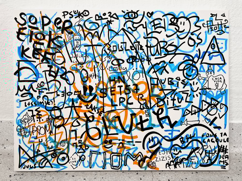 Image of Caca Vide – Markings on the Wall #2, 2023