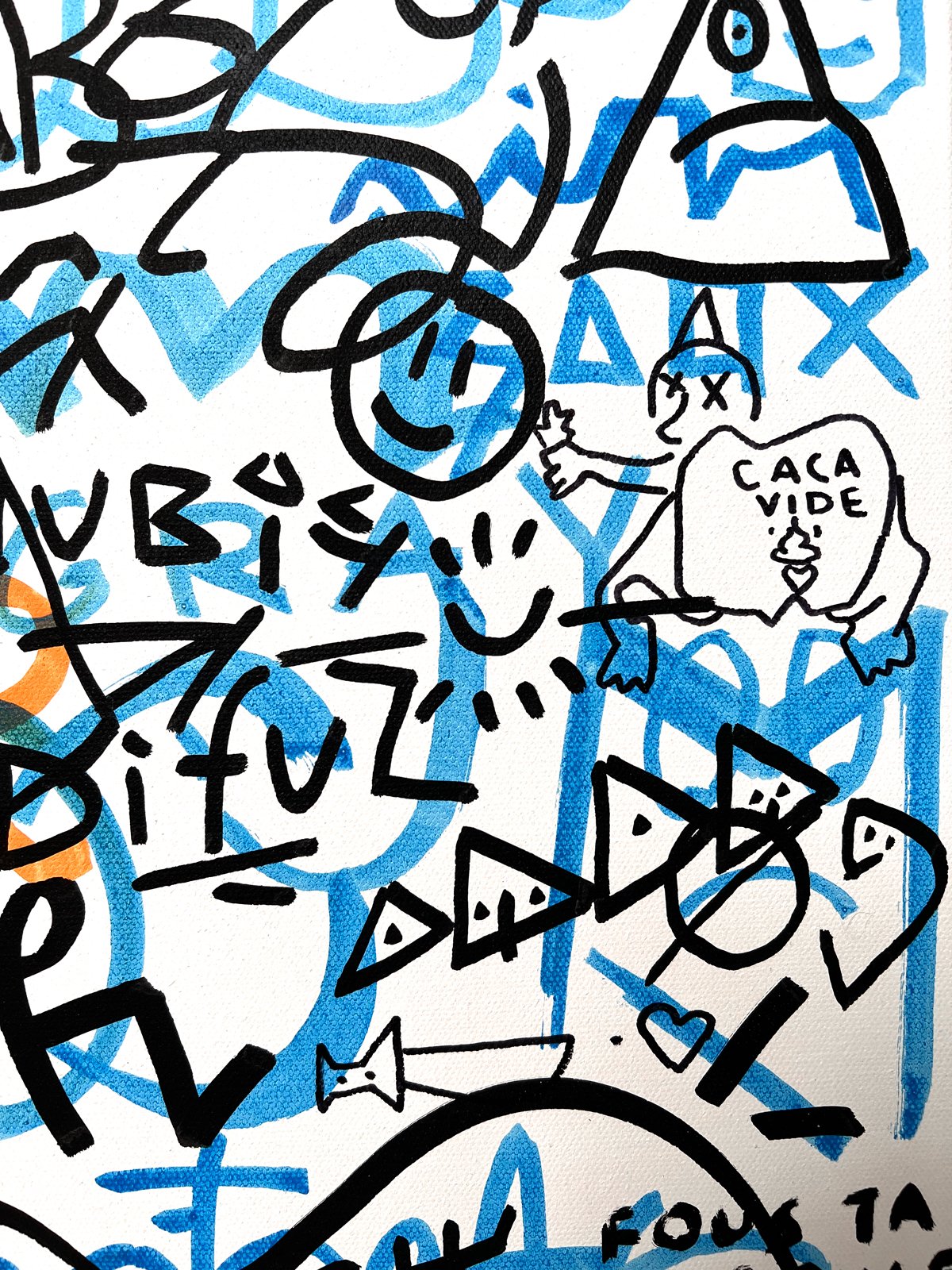 Image of Caca Vide – Markings on the Wall #2, 2023