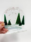 Image of Fused Glass Snow Globes with Stevie Davies