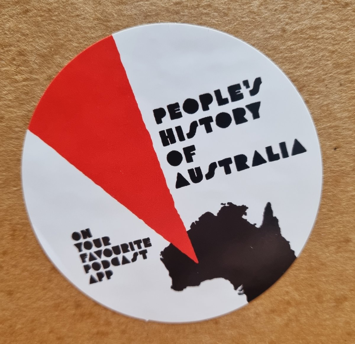 Image of "People's History of Australia", sticker 10pk