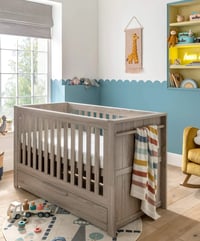 Image 2 of Mamas & Papas Franklin Grey Wash Nursery Furniture 